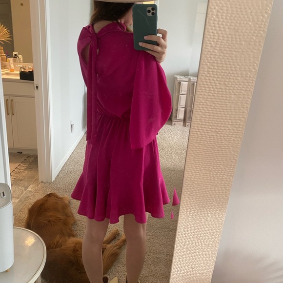 Vici Magenta Flirty Mini Dress - Picture 7 of 8